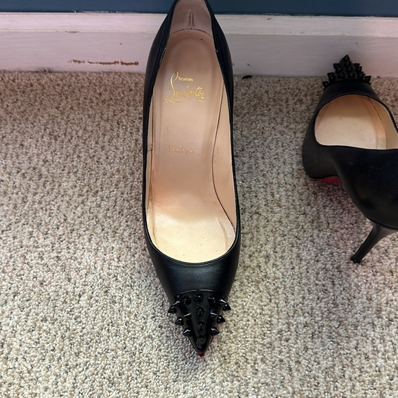 COPY - Christian Louboutin Geo Pump 100/Patent Toe - Picture 13 of 15